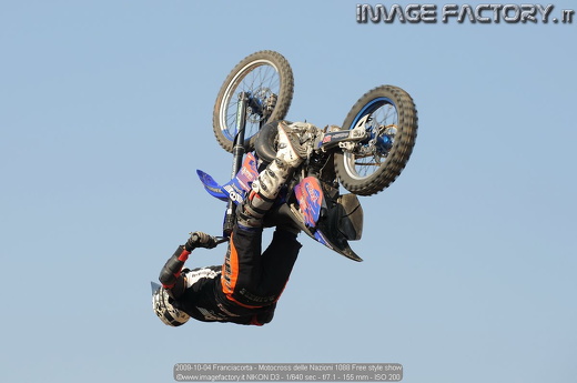 2009-10-04 Franciacorta - Motocross delle Nazioni 1088 Free style show